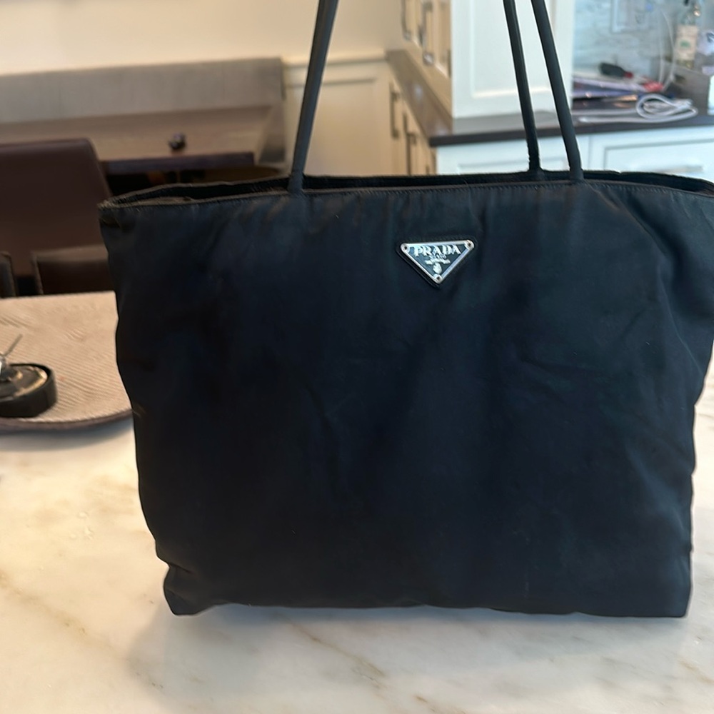 Prada nylon tote